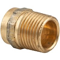Ibp Bänninger - Rotguss-Lötfitting Übergangsnippel 28 mm x 3/4 Zoll ag - Typ 4243G, dvgw von IBP BÄNNINGER