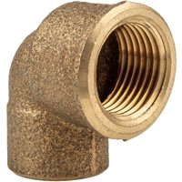 Ibp Bänninger - Rotguss-Lötfitting Übergangswinkel 90°, 15 mm x 1/2 Zoll ig - Typ 4090G, dvgw von IBP BÄNNINGER