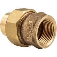 Ibp Bänninger - Rotguss-Lötfitting Verschraubung konischdichtend 15 mm x 1/2 Zoll ig - Typ 4340G, dvgw von IBP BÄNNINGER