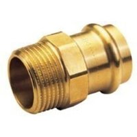 Übergangsnippel, GZ, 35x1 1/4 Bronze B Press von IBP BÄNNINGER