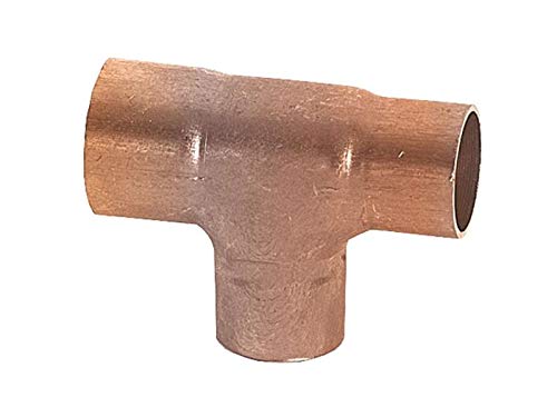 Kupfer-Lötfitting T-Stück reduziert - Typ 5130R, DVGW 28 x 28 x 15 mm von IBP Bänninger
