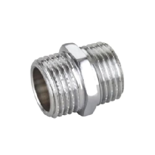 IBP Gerade Nippel MM aus verchromtem Messing 1/2" von IBP
