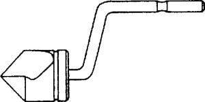 Kurbelsenker HSS BC1650 16,5mm IBT von IBT