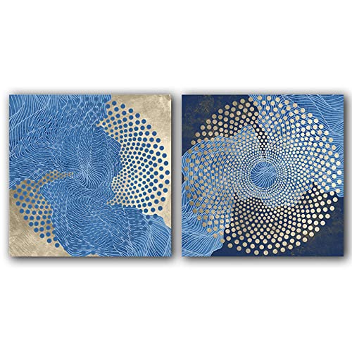 IBUKHSDGYIFH Blau Gold Mandala Abstrakte Leinwand Poster Boho Wandkunst Geometrischer Druck Malerei Dekoratives Bild Moderne Wohnzimmer Dekoration Ungerahmt-40x40cmx2 IBUKHSDGYIFH Blau Gold Mandala Abstrakte Leinwand Poster Boho Wandkunst Geometrischer Druck Malerei Dekoratives Bild Moderne Wohnzimmer Dekoration Ungerahmt-40x40cmx2 von IBUKHSDGYIFH