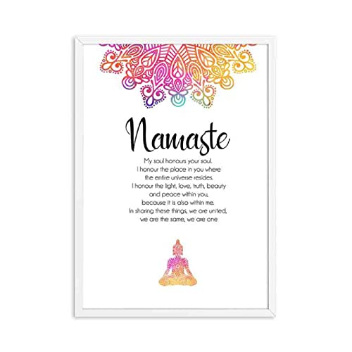IBUKHSDGYIFH Namaste Definition Zitat Druck Zen Yoga Wandkunst Leinwand Malerei Buddha Mandala Bild Moderne Minimalistische Poster Home Room Decor Ungerahmt-30x45cm IBUKHSDGYIFH Namaste Definition Zitat Druck Zen Yoga Wandkunst Leinwand Malerei Buddha Mandala Bild Moderne Minimalistische Poster Home Room Decor Ungerahmt-30x45cm von IBUKHSDGYIFH