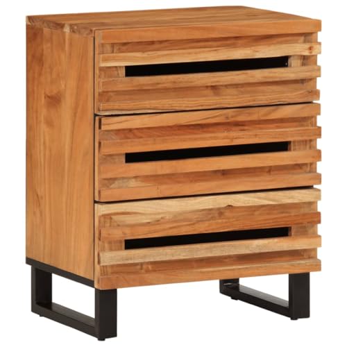 IBUQDDV Ablagetisch Sofatisch Nightstand Telefontisch Nachttisch 50x34x62 cm Massivholz Akazie für Schlafzimmer, Esszimmer, Büro IBUQDDV Ablagetisch Sofatisch Nightstand Telefontisch Nachttisch 50x34x62 cm Massivholz Akazie für Schlafzimmer, Esszimmer, Büro von IBUQDDV