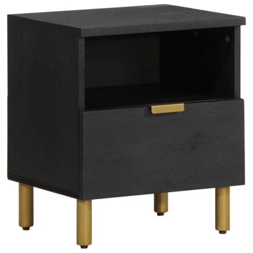 IBUQDDV Ablagetisch Telefontisch Sofatisch Nightstand Nachttisch Schwarz 40x33x46 cm Holzwerkstoff für Wohnzimmer, Schlafzimmer, Flur, Büro IBUQDDV Ablagetisch Telefontisch Sofatisch Nightstand Nachttisch Schwarz 40x33x46 cm Holzwerkstoff für Wohnzimmer, Schlafzimmer, Flur, Büro von IBUQDDV