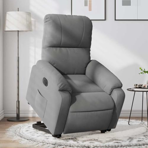 IBUQDDV Lesesessel Armlehnensessel Loungesitz Fernsehsessel Relaxsessel Aufstehhilfe Elektrisch Dunkelgrau Mikrofasergewebe für Schlafzimmer Büro Vanity IBUQDDV Lesesessel Armlehnensessel Loungesitz Fernsehsessel Relaxsessel Aufstehhilfe Elektrisch Dunkelgrau Mikrofasergewebe für Schlafzimmer Büro Vanity von IBUQDDV