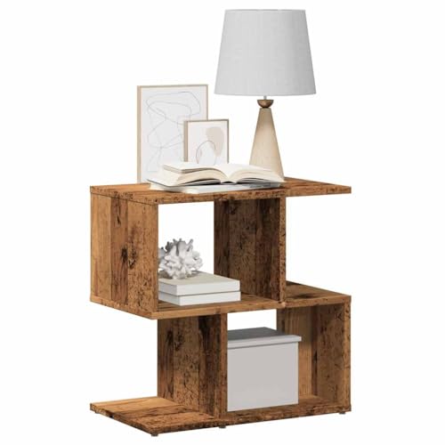 IBUQDDV Sofatisch Ablagetisch Telefontisch Nightstand Nachttisch Altholz-Optik 50x30x51,5 cm Holzwerkstoff für Schlafzimmer Wohnzimmer IBUQDDV Sofatisch Ablagetisch Telefontisch Nightstand Nachttisch Altholz-Optik 50x30x51,5 cm Holzwerkstoff für Schlafzimmer Wohnzimmer von IBUQDDV