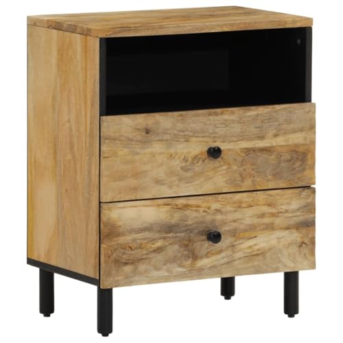 IBUQDDV Sofatisch Nightstand Ablagetisch Telefontisch Nachttisch 50x33x60 cm Massivholz Mango für Schlafzimmer, Esszimmer, Büro IBUQDDV Sofatisch Nightstand Ablagetisch Telefontisch Nachttisch 50x33x60 cm Massivholz Mango für Schlafzimmer, Esszimmer, Büro von IBUQDDV