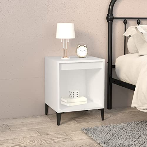 IBUQDDV Telefontisch Nightstand Ablagetisch Sofatisch Nachttisch Weiß 40x35x50 cm für Wohnzimmer, Schlafzimmer, Flur, Büro IBUQDDV Telefontisch Nightstand Ablagetisch Sofatisch Nachttisch Weiß 40x35x50 cm für Wohnzimmer, Schlafzimmer, Flur, Büro von IBUQDDV
