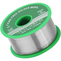 1 Stück 0,8 mm Lötzinn, bleifreies Zinn mit Kolophoniumkern, Lötzinn mit Flussmittel 20 g, Lötdraht zum Reparieren und Heimwerken von elektrischen von IBUYKE
