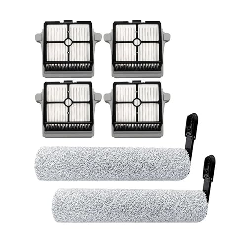 Hepa-Filter, Hauptrollenbürsten, Kompatibel Mit Tineco, Floor One Switch S6/Stretch S6, Zubehör For Nass-Trocken-Staubsauger, Rollenbürstenkomponenten(E set) von IBXNBEJD