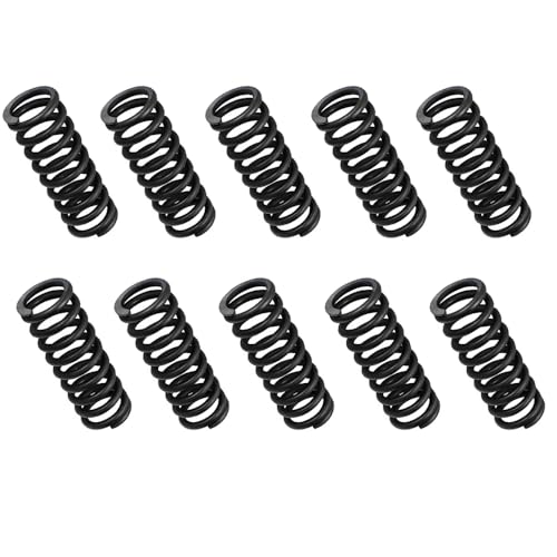 10 Stück 65Mn Federstahl Druckfeder 1.2x6x20mm(1.2mm Drahtdurchmesser x 6mm Außendurchmesser x 20mm Länge) von IBYZSO