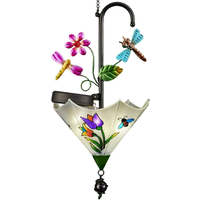 I-Glow LED-Solar-Hängeleuchte "Schirm" - Libelle von IC Gardenline
