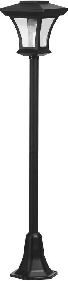 IC Gardenstyle LED Außen-Stehlampe LED Solarlaterne 120 cm -2eer, Tageslichtsensor, LED fest integriert, Warmweiß, Set mit 2 Stück von IC Gardenstyle