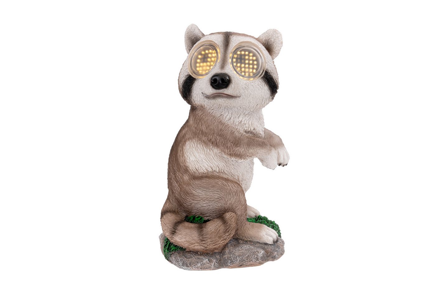 IC Gardenworld Gartenfigur Solar Tierfigur mit animierten LED-Kulleraugen / Rolling Eyes, Stein-Optik, Gartenfigur, 64 Lichtern, wetterfest, solarbetrieben IC Gardenworld Gartenfigur Solar Tierfigur mit animierten LED-Kulleraugen / Rolling Eyes, Stein-Optik, Gartenfigur, 64 Lichtern, wetterfest, solarbetrieben von IC Gardenworld