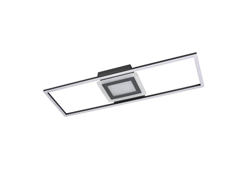 IC Home Deckenleuchte Deckenleuchte mit LED-Beleuchtung, schwenkbar, 2100 lm, 3000 K, LED fest integriert, modern im schlichten schwarz, ca. 52 x 41 x 6,5 cm IC Home Deckenleuchte Deckenleuchte mit LED-Beleuchtung, schwenkbar, 2100 lm, 3000 K, LED fest integriert, modern im schlichten schwarz, ca. 52 x 41 x 6,5 cm von IC Home