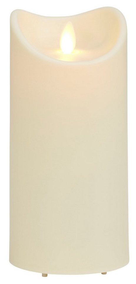 IC HomeDeco LED Dekolicht LED-Kerze für aussen, Weihnachtsdeko, Timerfunktion, Warmweiß, mit beweglicher Flamme, Ø ca. 8,9 cm, LED-Outdoor Kerze IC HomeDeco LED Dekolicht LED-Kerze für aussen, Weihnachtsdeko, Timerfunktion, Warmweiß, mit beweglicher Flamme, Ø ca. 8,9 cm, LED-Outdoor Kerze von IC HomeDeco