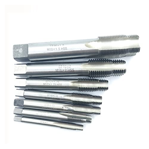 HSS Reparaturgewindebohrer Metrisch Schraubgewinde Einsatz Kombigewindebohrer ST5 ST6 ST7 ST8 ST10 ST12 ST Verbundgewindebohrer Compound ST14 ST16 ST18 ST20 1ST ( Size : Right , Color : M8X1.25-ST8X1. von ICAMAS