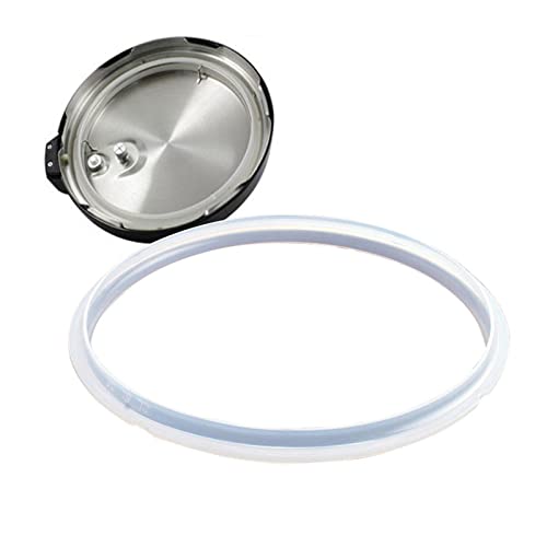 ICAMAS Schnellkochtopf-Dichtungsring 16 18 20 22 24 cm Schnellkochtöpfe Weißer Silikonkautschuk-Dichtungsring Küchenkochwerkzeuge (Color : 2L/2.5L OD17.5cm ID15.5cm) von ICAMAS