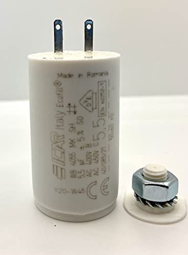 Kabelschuh-Kondensator 5,5 µF für Rollladen Somfy von ICAR
