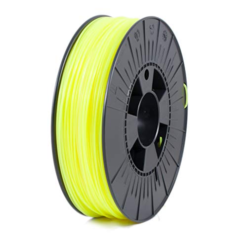 ICE FILAMENTS, PLA Filament, 3D Drucker Filament, 1.75mm, 0.75kg, Fluo Young Yellow (Leuchtend Gelb) von ICE FILAMENTS