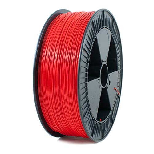 ICE FILAMENTS, PLA Filament, 3D Drucker Filament, 1.75mm, 2.3kg, Romantic Red (Rot) ICEFIL1PLA115 von ICE FILAMENTS