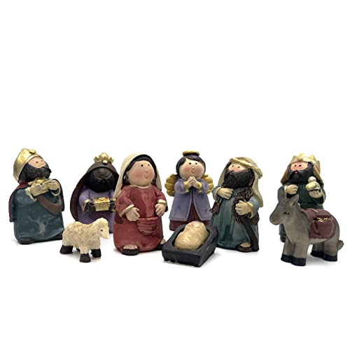 ICE TOYS Krippenfiguren-Set 9-teilig (Krippenset) von ICE TOYS