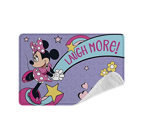 Snack-Set, Tischset aus Stoff für Mädchen, 30 x 40 cm (Minnie). von ICE TOYS