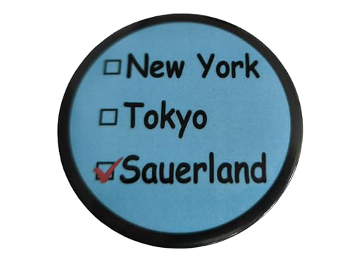 ICEBORN Flaschenöffner/Kühlschrankmagnet Sauerland New York Tokyo von ICEBORN