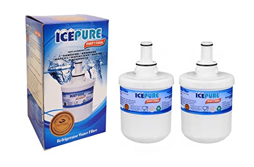 Icepure RWF1100A Kühlschrank-Wasserfilter kompatibel für Samsung DA29-00003G, 2 Stück Icepure RWF1100A Kühlschrank-Wasserfilter kompatibel für Samsung DA29-00003G, 2 Stück von ICEPURE