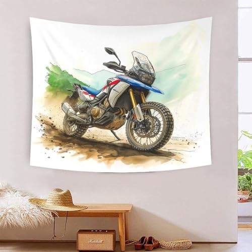 Cross-country Motorcycle 3D-Druck Wandteppich Plakat Wanddekoration Wandkunst Stoff Wandbehang Dekoration für Haus, Büro, Schlafsaal, Dekoration für Innen- und Außenbereich 100 x 150 cm Cross-country Motorcycle 3D-Druck Wandteppich Plakat Wanddekoration Wandkunst Stoff Wandbehang Dekoration für Haus, Büro, Schlafsaal, Dekoration für Innen- und Außenbereich 100 x 150 cm von ICFGHJQRS
