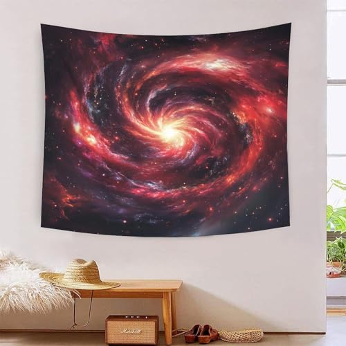 Galactic Nebula 3D-Druck Wandteppich Poster Ornament Wandkunst Tapestry Zubehör Raumteiler Tapisserie Verwendet in Schlafzimmer, Wohnzimmer, Tagesdecke, Wanddekoration 100cmx150cm von ICFGHJQRS