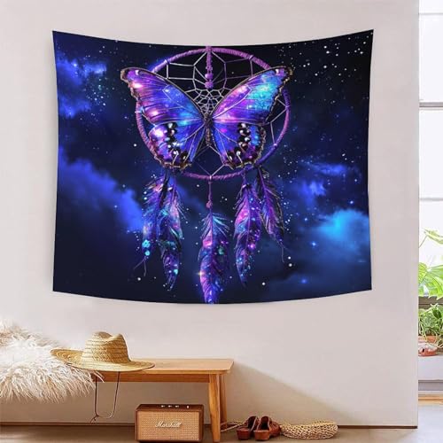 ICFGHJQRS 3D-Katzen-Wanddecke, Heimdekoration, Bettwäsche, Poster, Wandkunst, Wandteppich, weiches Polyester, für Schlafzimmer, Wohnzimmer, Wohnheim und Raumdekoration, 130 x 150 cm von ICFGHJQRS