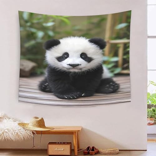 ICFGHJQRS 3D-Panda-Druck, Wanddecke, Heimdekoration, Bettwäsche, Poster, Wandkunst, Wandteppich, Wandbehang, weiches Polyester, für Schlafzimmer, Wohnzimmer, Wohnheim und Raumdekoration, 130 x 150 cm ICFGHJQRS 3D-Panda-Druck, Wanddecke, Heimdekoration, Bettwäsche, Poster, Wandkunst, Wandteppich, Wandbehang, weiches Polyester, für Schlafzimmer, Wohnzimmer, Wohnheim und Raumdekoration, 130 x 150 cm von ICFGHJQRS