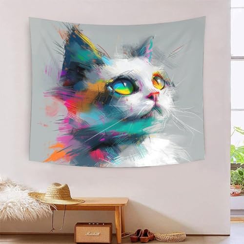 ICFGHJQRS 3D-Ragdoll-Druck, Wanddecke, Heimdekoration, Bettwäsche, Poster, Wandkunst, Wandteppich, weiches Polyester, für Wohnzimmer, Schlafzimmer, Wohnheim, Dekoration, 150 x 200 cm ICFGHJQRS 3D-Ragdoll-Druck, Wanddecke, Heimdekoration, Bettwäsche, Poster, Wandkunst, Wandteppich, weiches Polyester, für Wohnzimmer, Schlafzimmer, Wohnheim, Dekoration, 150 x 200 cm von ICFGHJQRS