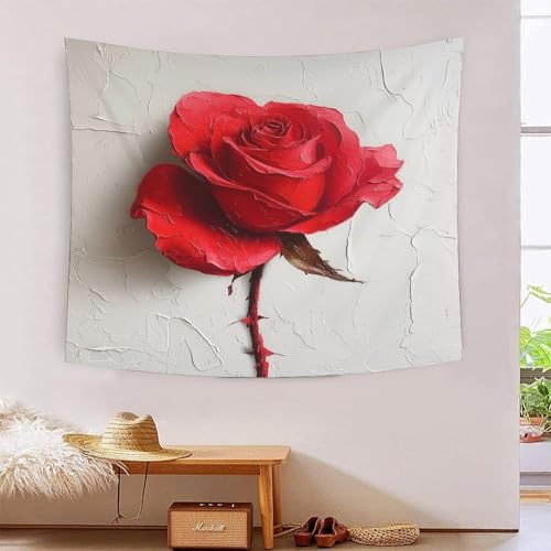 ICFGHJQRS 3D-Rosen-Druck, Wanddecke, Heimdekoration, Bettwäsche, Poster, Wandkunst, Wandteppich, Wandbehang, weiches Polyester, für Unisex-Kinderzimmer/Wohnzimmer/Schlafsaal/Vorhang, 180 x 230 cm ICFGHJQRS 3D-Rosen-Druck, Wanddecke, Heimdekoration, Bettwäsche, Poster, Wandkunst, Wandteppich, Wandbehang, weiches Polyester, für Unisex-Kinderzimmer/Wohnzimmer/Schlafsaal/Vorhang, 180 x 230 cm von ICFGHJQRS