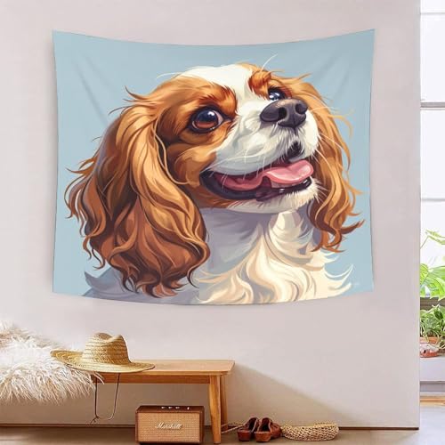 ICFGHJQRS 3D-Springer-Spaniel-Druck, Wanddecke, Heimdekoration, Bettwäsche, Poster, Wandkunst, Wandteppich, weiches Polyester, für Wohnzimmer, Schlafzimmer, Schlafsaal, Dekoration, 100 x 150 cm ICFGHJQRS 3D-Springer-Spaniel-Druck, Wanddecke, Heimdekoration, Bettwäsche, Poster, Wandkunst, Wandteppich, weiches Polyester, für Wohnzimmer, Schlafzimmer, Schlafsaal, Dekoration, 100 x 150 cm von ICFGHJQRS