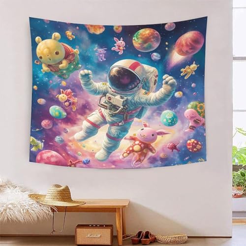 ICFGHJQRS Astronaut 3D-Druck Wandteppich Poster Ornament Wandkunst Tapestry Zubehör Trennwände Wandteppich für Zuhause, Büro, Schlafsaal, Dekoration für Innen- und Außenbereich 100cmx150cm ICFGHJQRS Astronaut 3D-Druck Wandteppich Poster Ornament Wandkunst Tapestry Zubehör Trennwände Wandteppich für Zuhause, Büro, Schlafsaal, Dekoration für Innen- und Außenbereich 100cmx150cm von ICFGHJQRS
