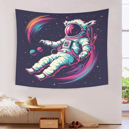ICFGHJQRS Astronaut 3D-Druck Wandteppich Poster Wanddekoration Tapestry Zubehör Raumteiler Wandteppich Verwendet im Schlafzimmer, Wohnzimmer, Tagesdecke, Wanddekoration 130 cm x 150 cm ICFGHJQRS Astronaut 3D-Druck Wandteppich Poster Wanddekoration Tapestry Zubehör Raumteiler Wandteppich Verwendet im Schlafzimmer, Wohnzimmer, Tagesdecke, Wanddekoration 130 cm x 150 cm von ICFGHJQRS