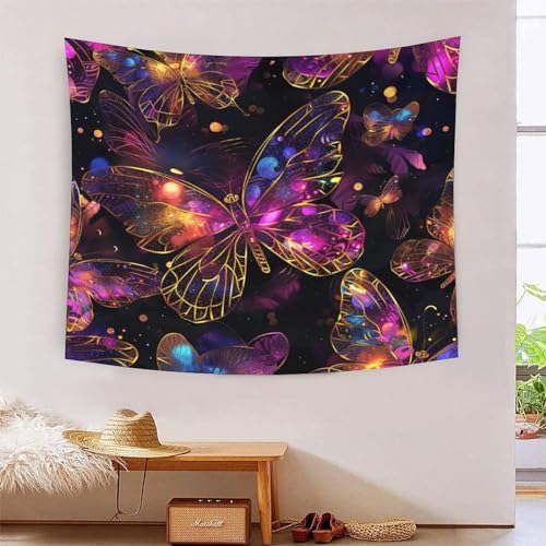 ICFGHJQRS Butterfly 3D-Druck Wandteppich Poster Ornament Wandkunst Tapestry Stoff Wand hängende Dekoration für Wohnkultur 100 x 150 cm ICFGHJQRS Butterfly 3D-Druck Wandteppich Poster Ornament Wandkunst Tapestry Stoff Wand hängende Dekoration für Wohnkultur 100 x 150 cm von ICFGHJQRS