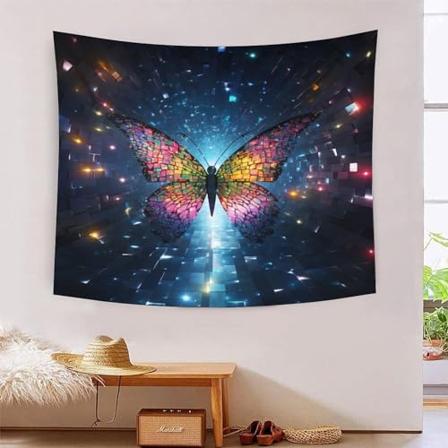 ICFGHJQRS Butterfly 3D-Druck Wandteppich Poster Ornament Wandkunst Tapestry Zubehör Trennwände Wandteppich für Wohnkultur 130 cm x 150 cm ICFGHJQRS Butterfly 3D-Druck Wandteppich Poster Ornament Wandkunst Tapestry Zubehör Trennwände Wandteppich für Wohnkultur 130 cm x 150 cm von ICFGHJQRS