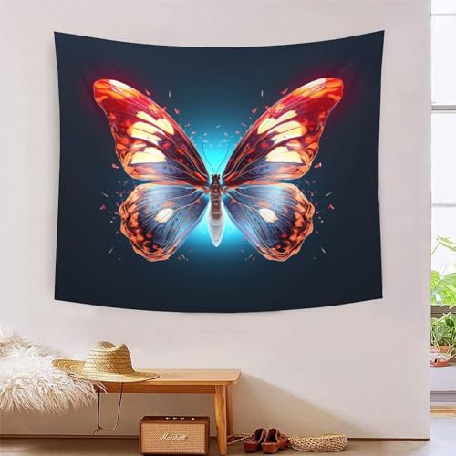 ICFGHJQRS Butterfly 3D-Druck Wandteppich Poster Wanddekoration Tapestry Zubehör Trennwände Wandteppich für Schlafzimmer Wohnzimmer 130 cm x 150 cm ICFGHJQRS Butterfly 3D-Druck Wandteppich Poster Wanddekoration Tapestry Zubehör Trennwände Wandteppich für Schlafzimmer Wohnzimmer 130 cm x 150 cm von ICFGHJQRS