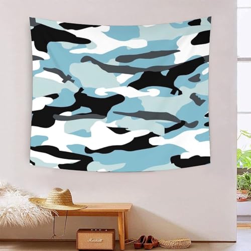 ICFGHJQRS Camouflage 3D-Druck Wandteppich Poster Wanddekoration Tapestry Zubehör Trennwände Wandteppich Für Wohnzimmer Schlafzimmer 100cmx150cm von ICFGHJQRS