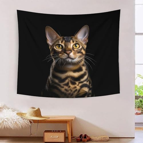 ICFGHJQRS Cat 3D-Druck Wandteppich Poster Wanddekoration Tapestry Zubehör Raumteiler Wandteppich Verwendet in Schlafzimmer, Wohnzimmer, Tagesdecke, Wanddekoration 100cmx150cm ICFGHJQRS Cat 3D-Druck Wandteppich Poster Wanddekoration Tapestry Zubehör Raumteiler Wandteppich Verwendet in Schlafzimmer, Wohnzimmer, Tagesdecke, Wanddekoration 100cmx150cm von ICFGHJQRS