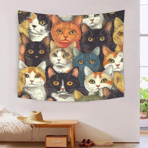 ICFGHJQRS Cat 3D-Druck Wandteppich Poster Wanddekoration Tapestry Zubehör Trennwände Wandteppich für Zuhause, Büro, Schlafsaal, Dekoration für Innen- und Außenbereich 100 cm x 150 cm ICFGHJQRS Cat 3D-Druck Wandteppich Poster Wanddekoration Tapestry Zubehör Trennwände Wandteppich für Zuhause, Büro, Schlafsaal, Dekoration für Innen- und Außenbereich 100 cm x 150 cm von ICFGHJQRS