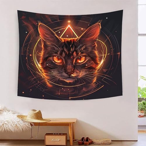 ICFGHJQRS Cat 3D-Druck Wandteppich Poster Wanddekoration Tapestry Zubehör Trennwände Wandteppich für Zuhause, Büro, Schlafsaal, Dekoration für Innen- und Außenbereich 130 cm x 150 cm ICFGHJQRS Cat 3D-Druck Wandteppich Poster Wanddekoration Tapestry Zubehör Trennwände Wandteppich für Zuhause, Büro, Schlafsaal, Dekoration für Innen- und Außenbereich 130 cm x 150 cm von ICFGHJQRS