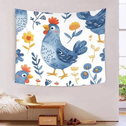 ICFGHJQRS Chick 3D-Druck Wandteppich Poster Wanddekoration Tapestry Zubehör Raumteiler Wandteppich Verwendet In Schlafzimmer, Wohnzimmer, Tagesdecke, Wanddekoration 150cmx200cm von ICFGHJQRS