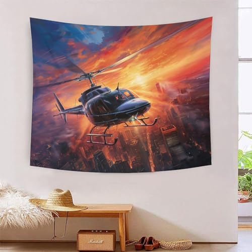 ICFGHJQRS Combat Helicopter 3D-Druck Wandteppich Poster Ornament Wandkunst Tapestry Stoff Wand hängende Dekoration für Schlafzimmer Wohnzimmer 100cmx150cm ICFGHJQRS Combat Helicopter 3D-Druck Wandteppich Poster Ornament Wandkunst Tapestry Stoff Wand hängende Dekoration für Schlafzimmer Wohnzimmer 100cmx150cm von ICFGHJQRS